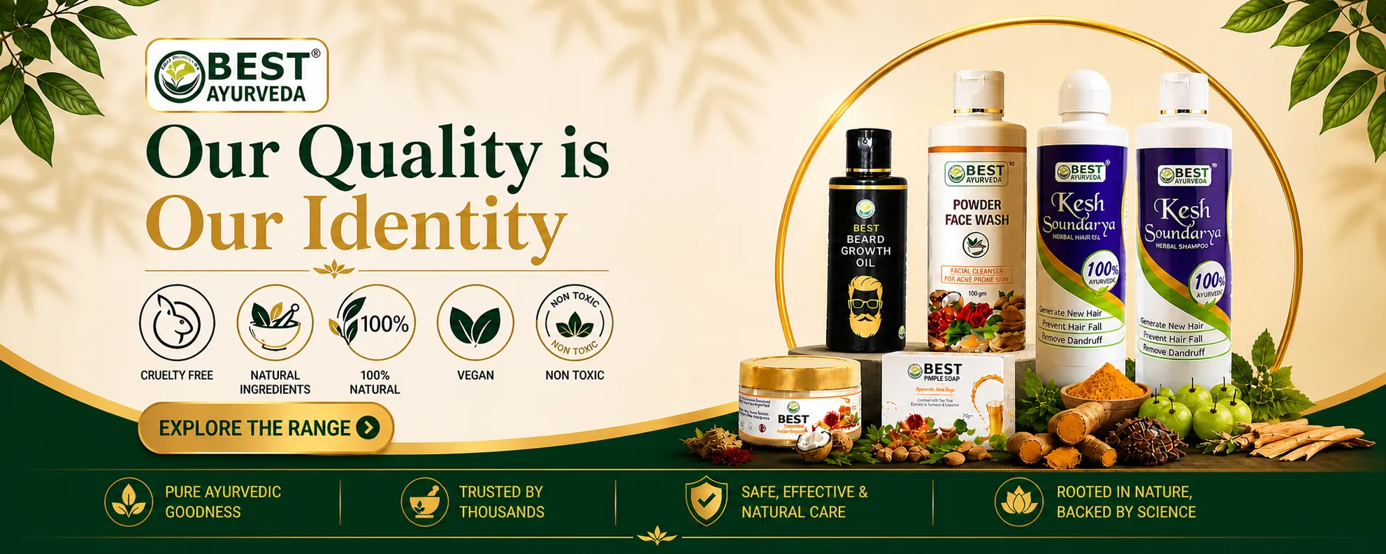 Our Qulaity Is Our Identity | Best Ayurveda