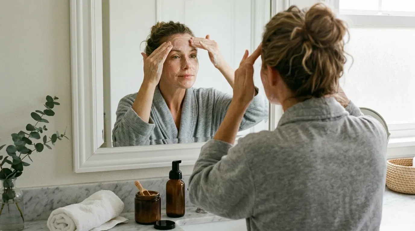 Why Your Face Feels Oily by Noon Even With "Oil-Free" Products