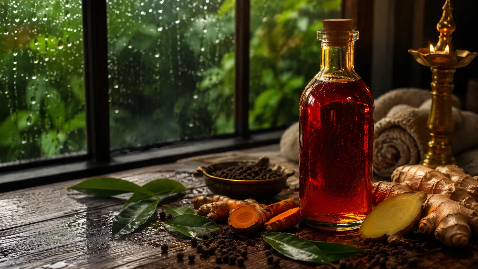 Why Your Joints Ache in the Monsoon (And the Ayurvedic Solution)
