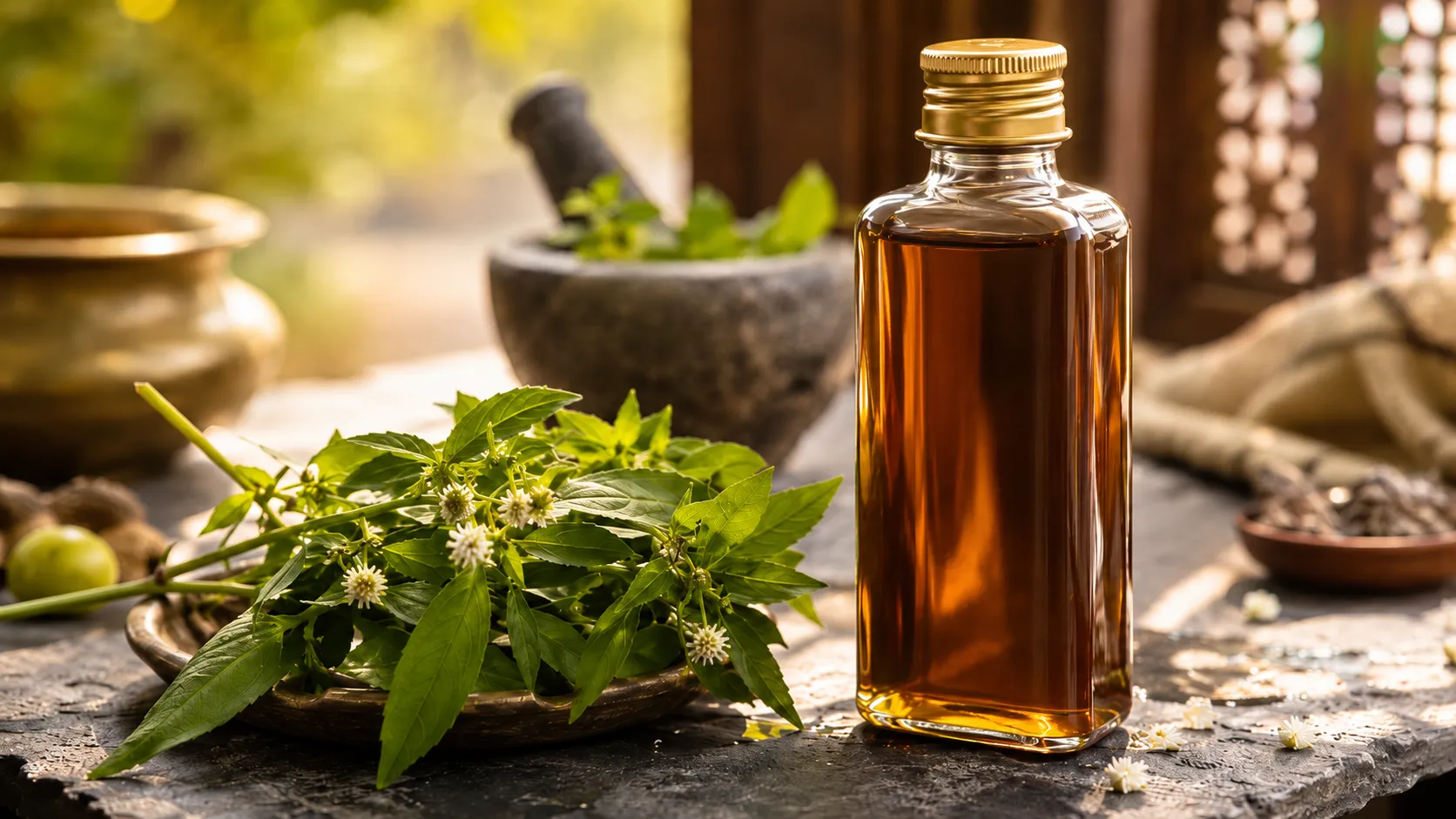 The Magic of Bhringraj: How to Use the "King of Herbs" for Thicker, Stronger Hair