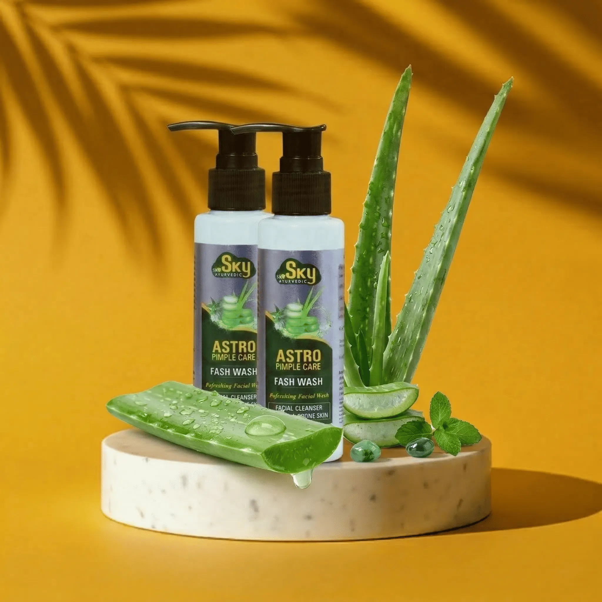 Astro Pimple Care Face Wash - Pack Of 2 - Official Best Ayurveda Product