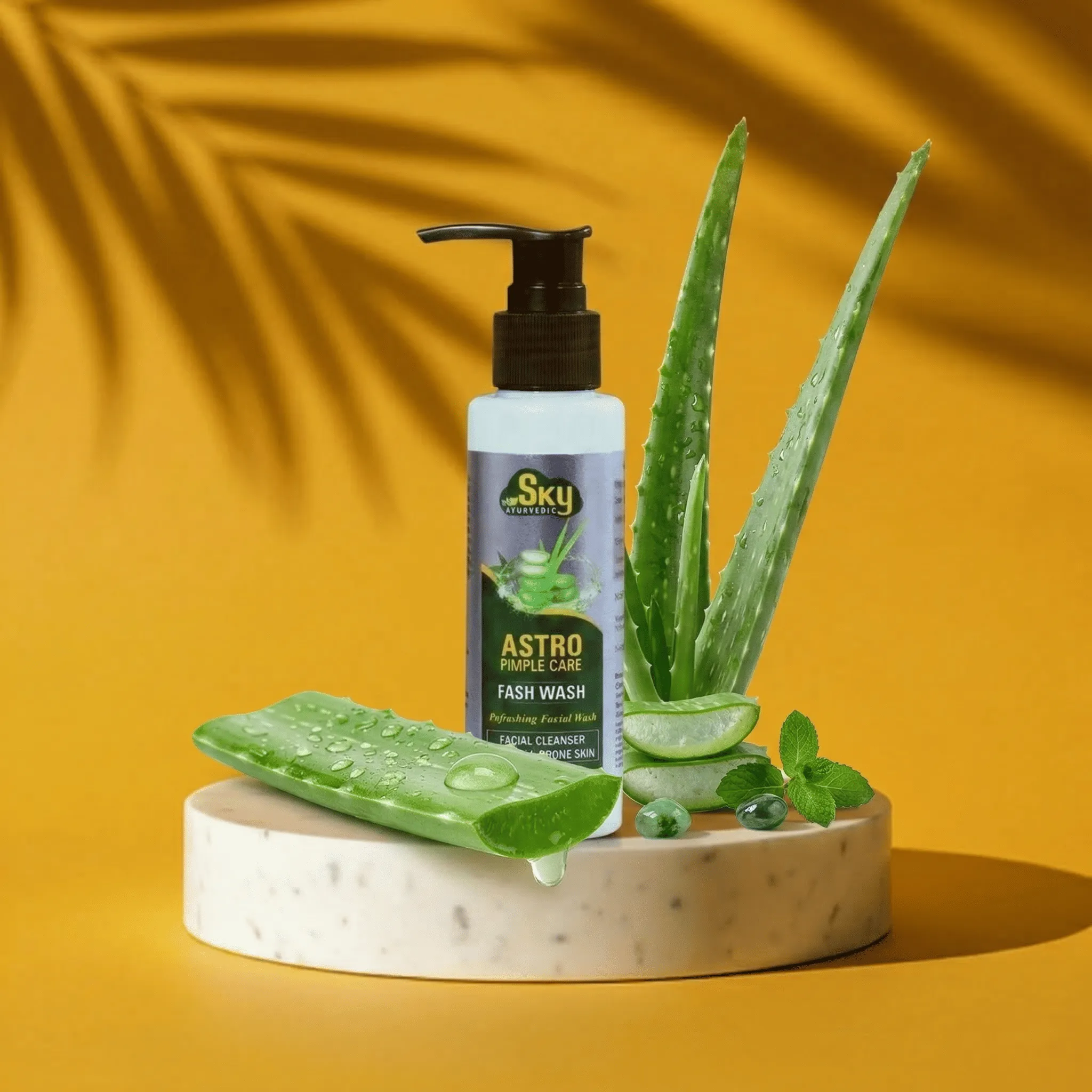 Astro Pimple Care Face Wash - 100ml - Authentic Ayurvedic Wellness - Best Ayurveda