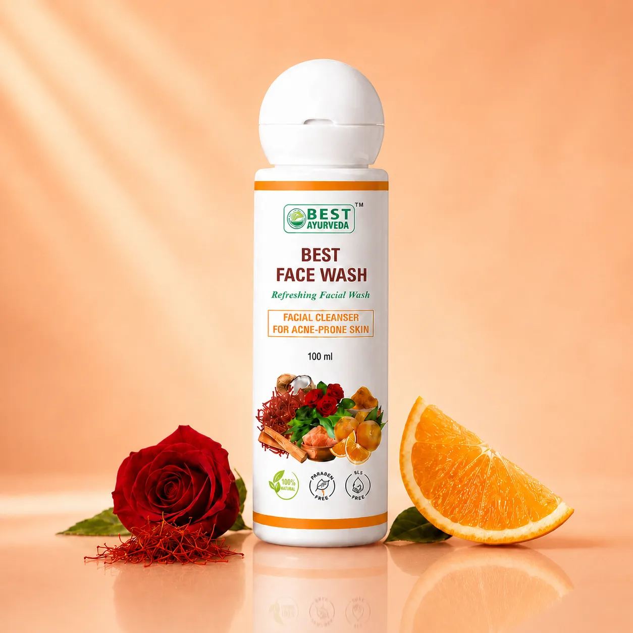 Best Face Wash - 100ml - Authentic Ayurvedic Wellness - Best Ayurveda