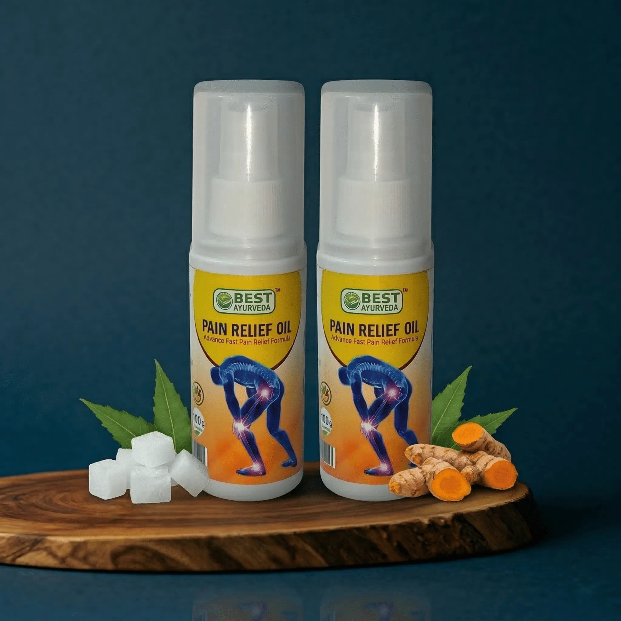 Best Pain Relief Oil - Pack Of 2 - Official Best Ayurveda Product