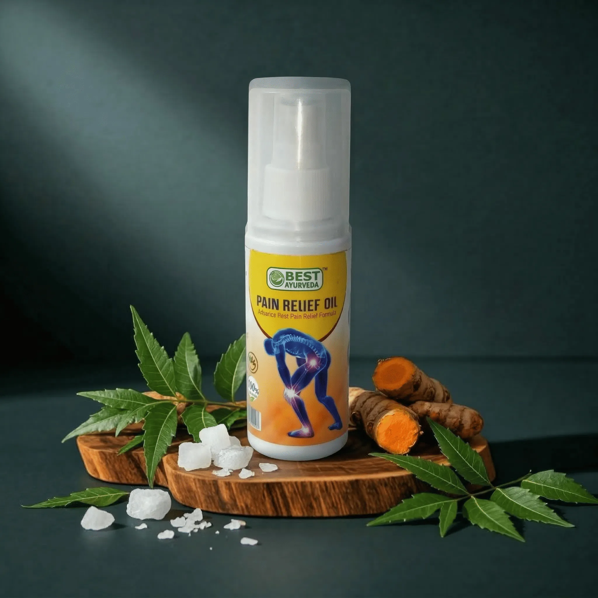 Best Pain Relief Oil - 100ml - Authentic Ayurvedic Wellness - Best Ayurveda