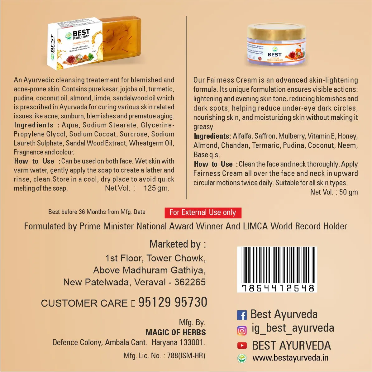 Best Pimple Soap & Fairness Cream thumbnail 6 - Best Ayurveda