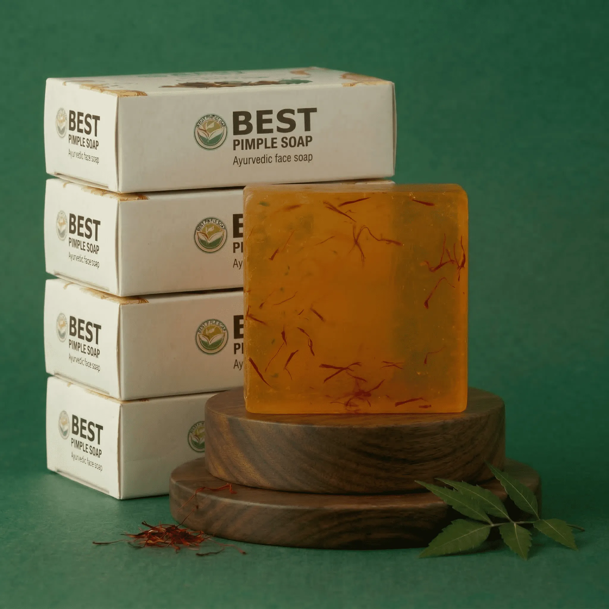 Best Pimple Soap - Pack Of 4 - Authentic Ayurvedic Wellness - Best Ayurveda