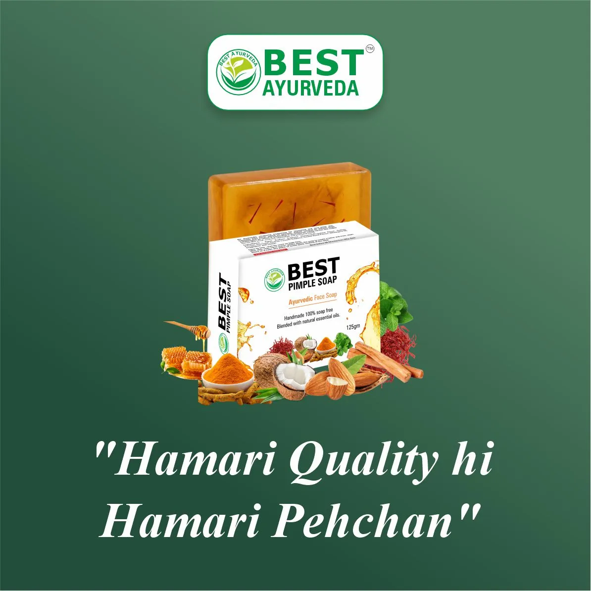 Best Pimple Soap - Pack Of 2 thumbnail 5 - Best Ayurveda