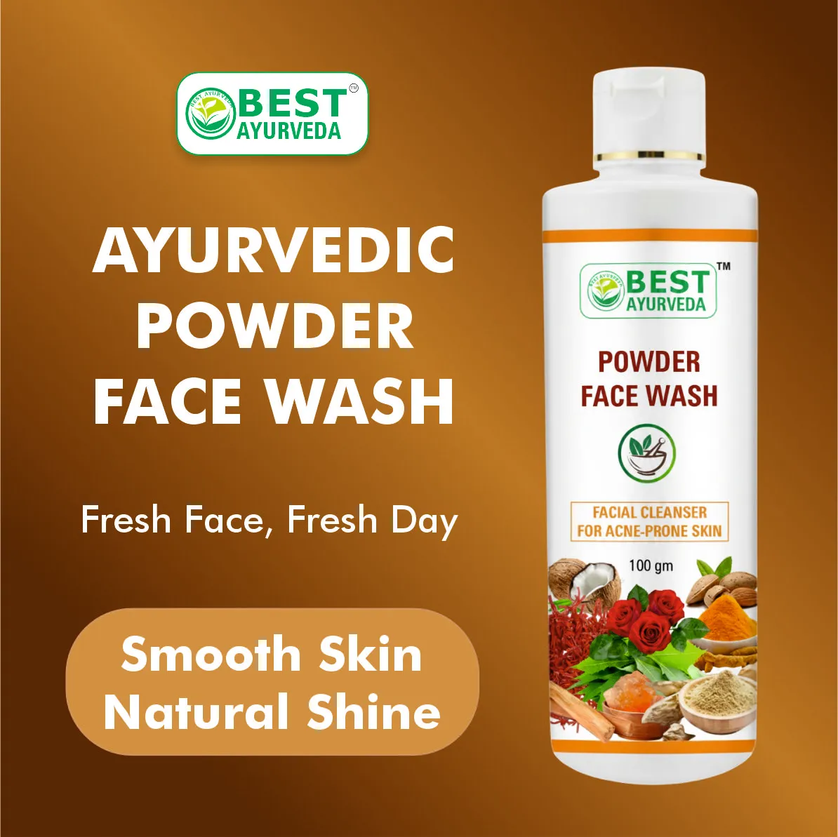 Best Powder Face Wash | Pack Of 2 | 100g thumbnail 5 - Best Ayurveda