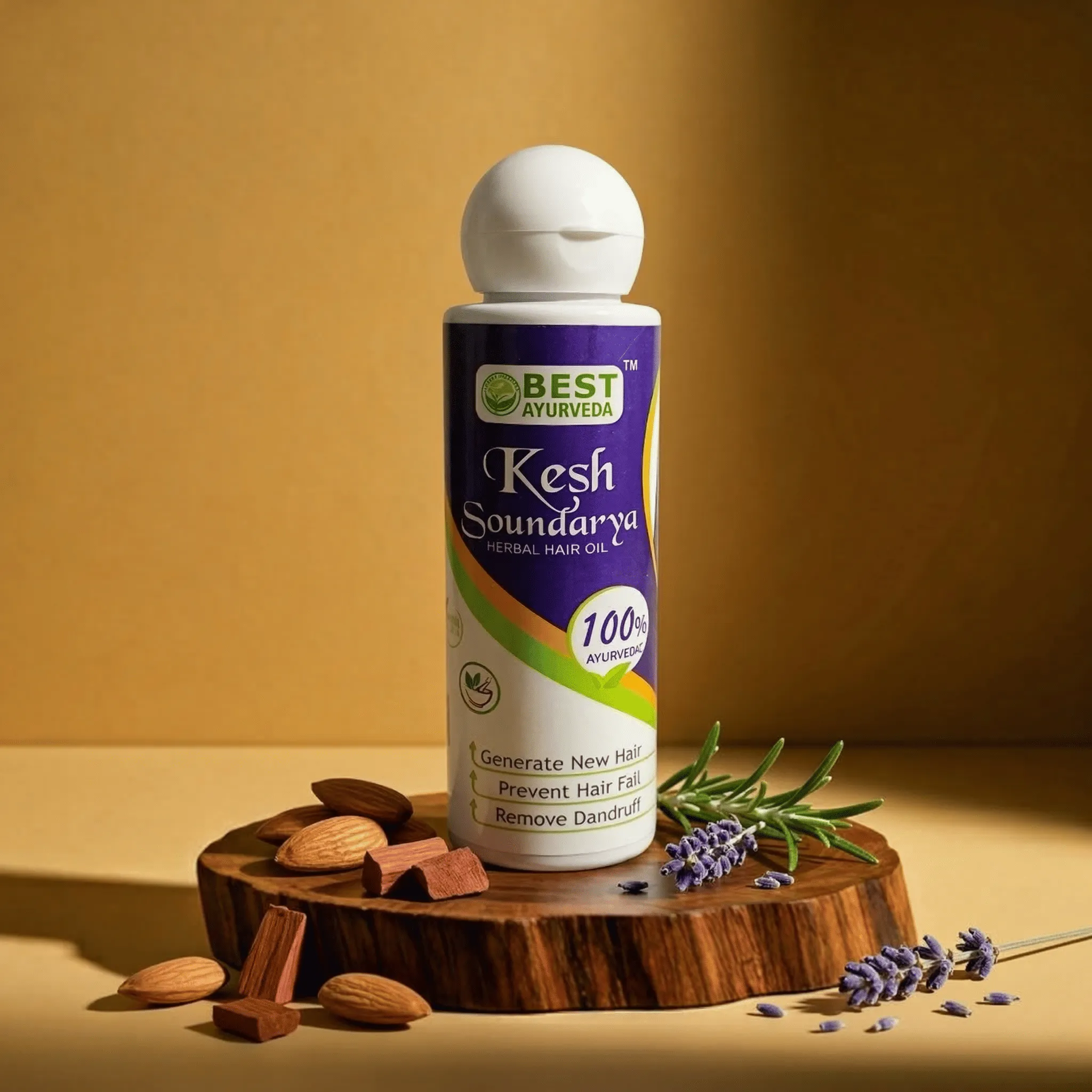 Keshsoundarya Herbal Hair Oil - 100ml - Official Best Ayurveda Product