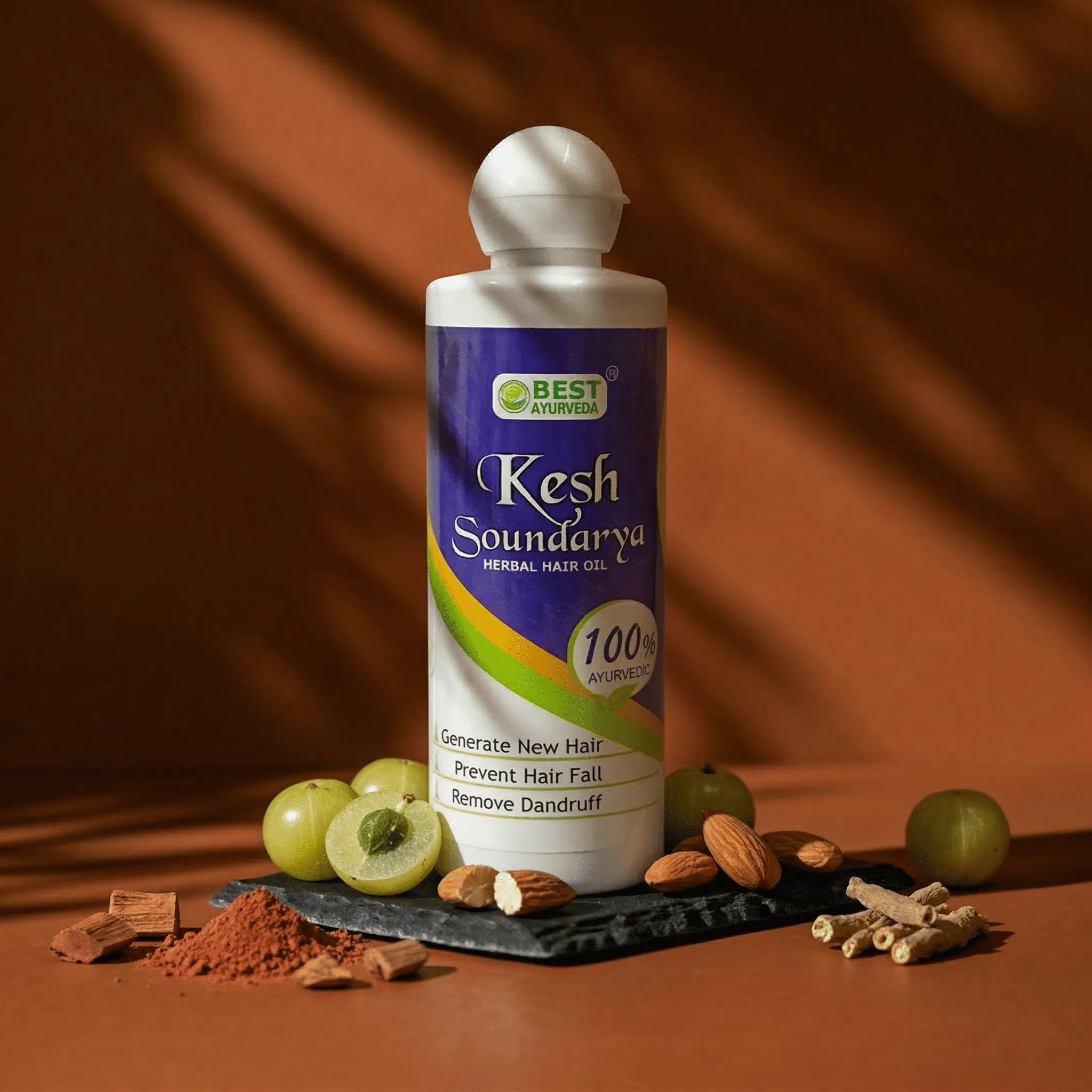 Keshsoundarya Herbal Hair Oil - 250ml - Official Best Ayurveda Product
