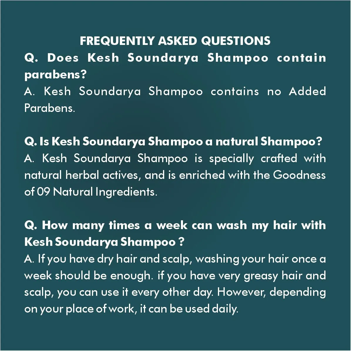 Keshsoundarya Herbal Shampoo - 250ml thumbnail 4 - Best Ayurveda