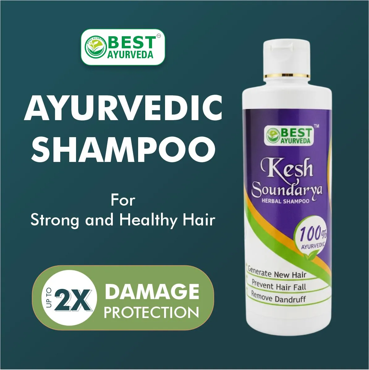 Keshsoundarya Herbal Shampoo - 250ml thumbnail 5 - Best Ayurveda